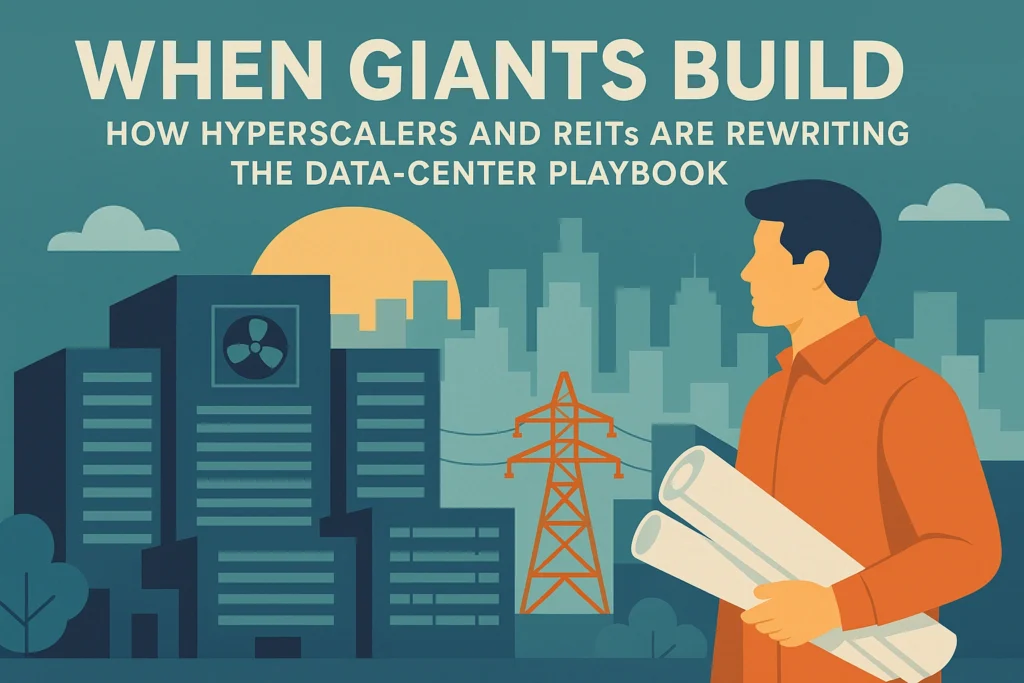 How Hyperscalers and REITs Are Rewriting the Data-Center Data Centers 1024x683