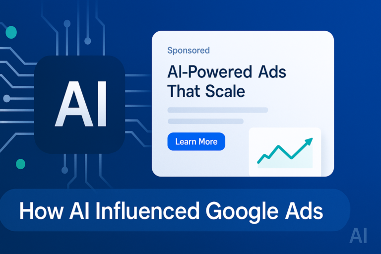 How Ai Influenced Google Ads 768x512