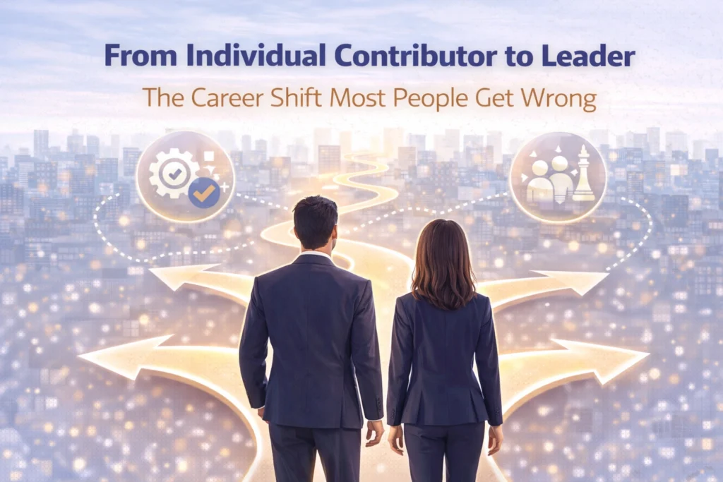 individual contributor to leader