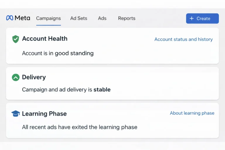 meta ad account trust what it is and how to build it over time